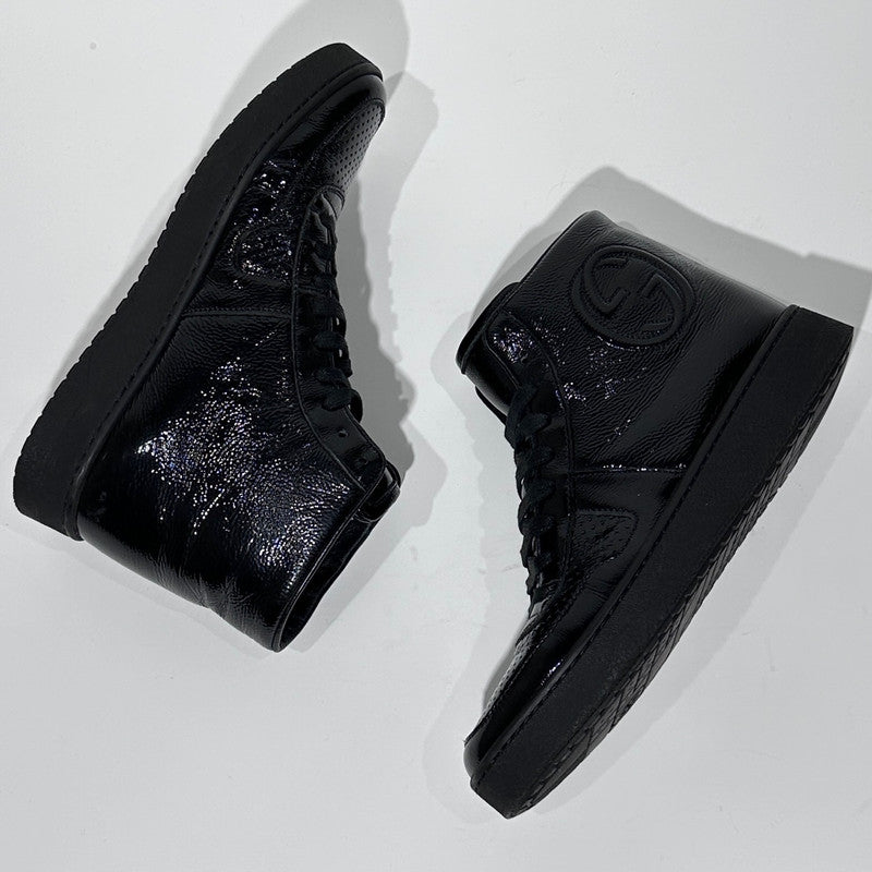 Gucci Stylish High-Top Sneakers in Black 0079