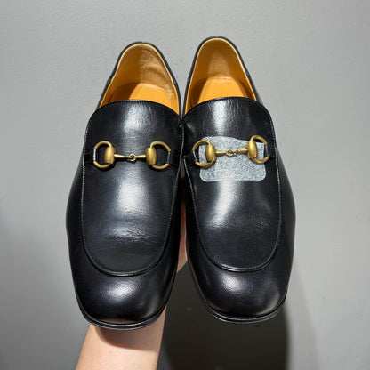 Gucci Jordaan Leather Slip-On Casual Shoes 0079