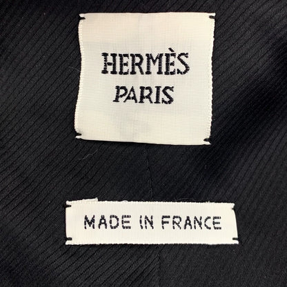 Hermes Color Block Striped Wool Jacket