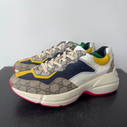 Gucci Rhyton Low-Top Printed Dad Sneakers 0079