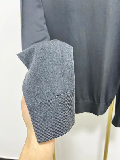 Prada Men's Long Sleeve Wool Knit Sweater