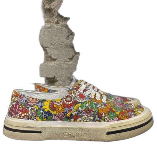 Celine Floral Skate Shoes Size 42