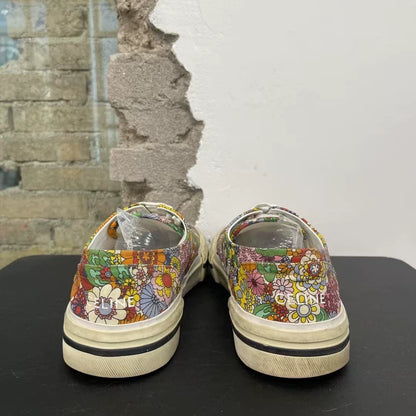 Celine Floral Skate Shoes Size 42