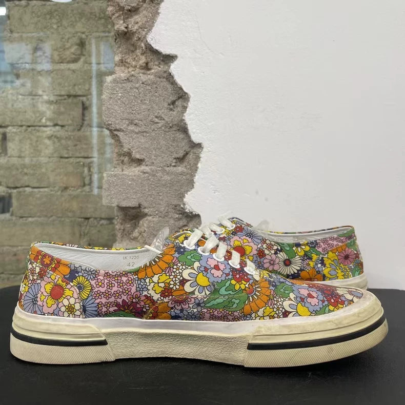 Celine Floral Skate Shoes Size 42