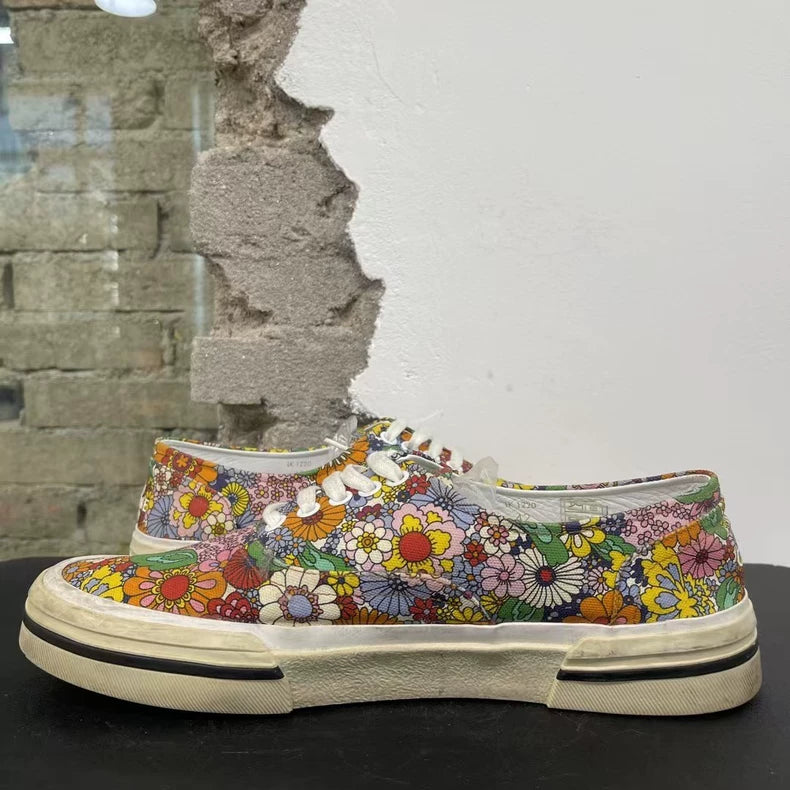 Celine Floral Skate Shoes Size 42