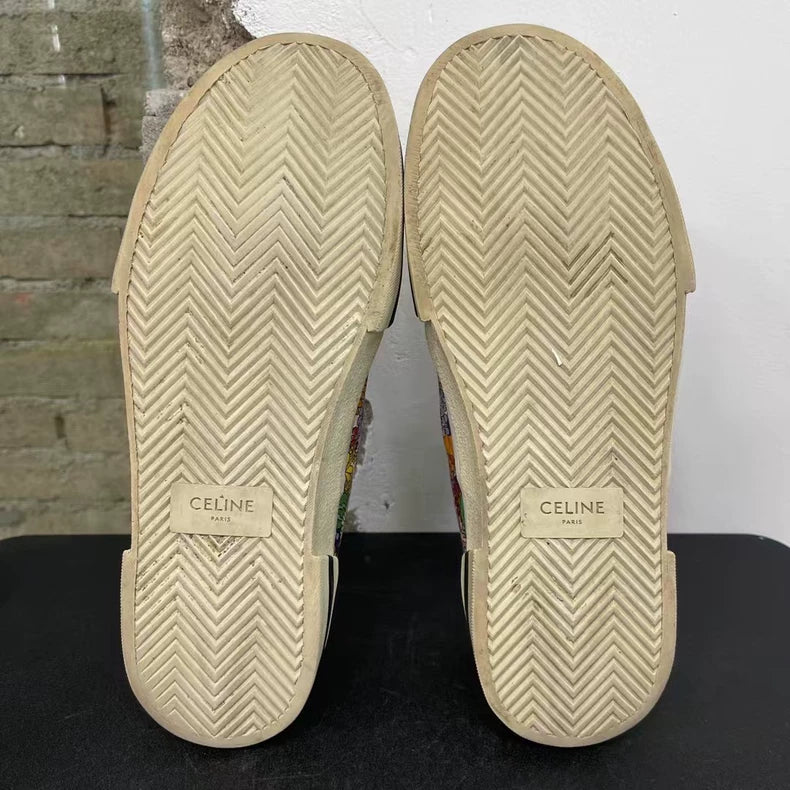 Celine Floral Skate Shoes Size 42