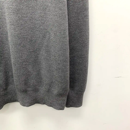 Loewe Gray Wool Men's Knit Sweater 0089