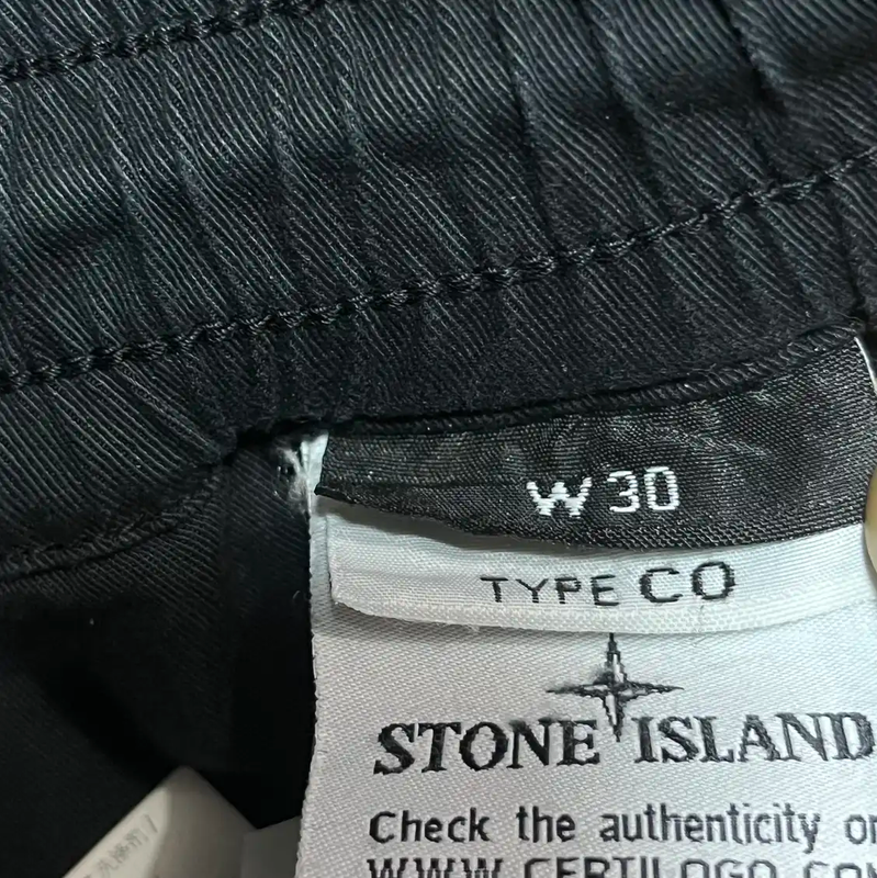 Stone Island Men's Black Casual Pants 0089