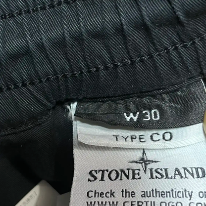 Stone Island Men's Black Casual Pants 0089