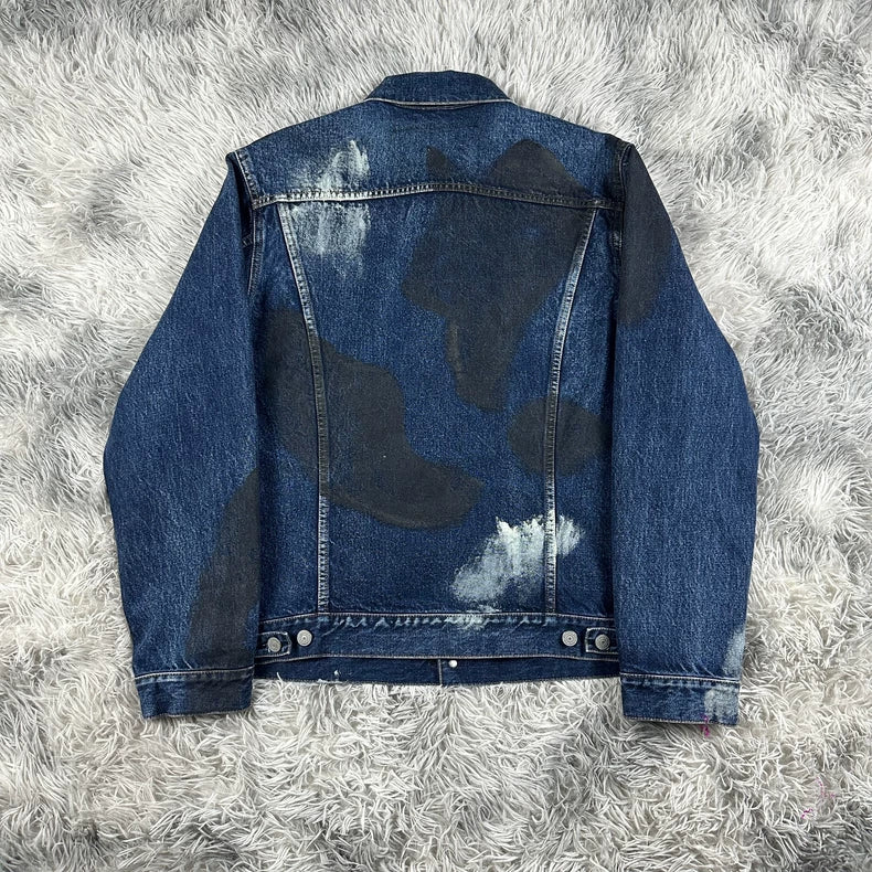 Yohji Yamamoto Tie-Dye Denim Jacket