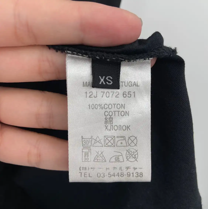 Givenchy Summer Black Cotton Short Sleeve T-Shirt 0089