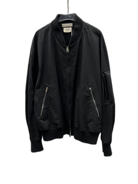 Bottega Veneta Black Bomber Jacket