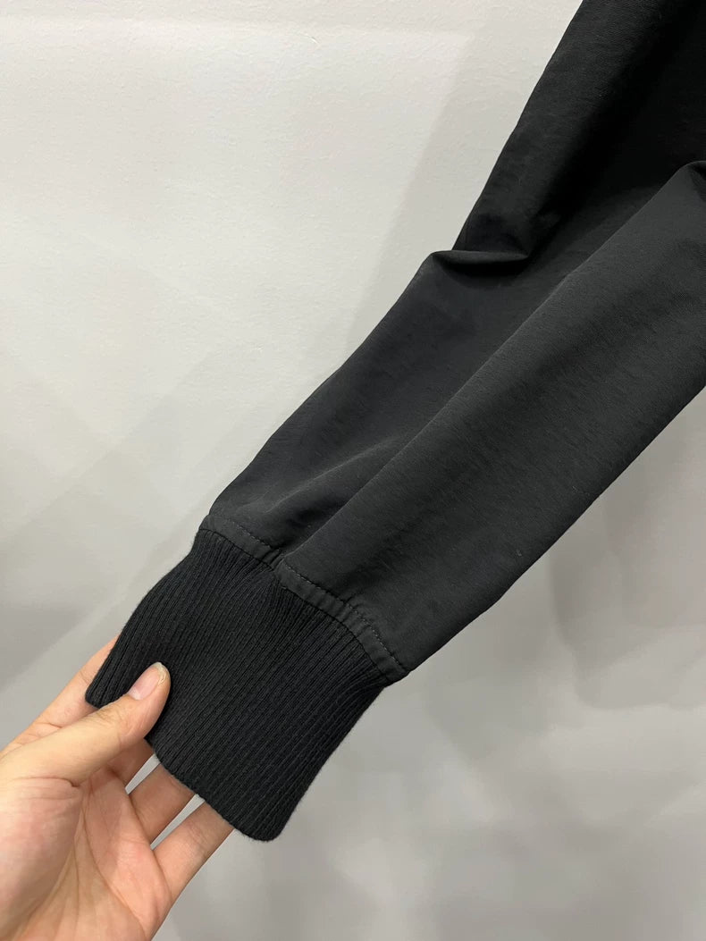 Bottega Veneta Black Bomber Jacket