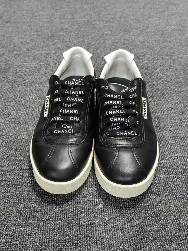 Black Logo Sneakers from Chanel