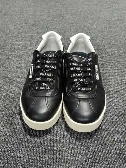 Black Logo Sneakers from Chanel