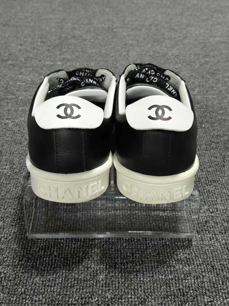 Black Logo Sneakers from Chanel