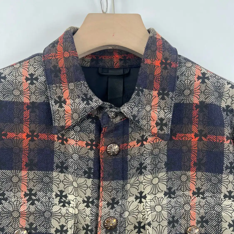 Chrome Hearts Multi-Color Cotton Men's Jacket 0089