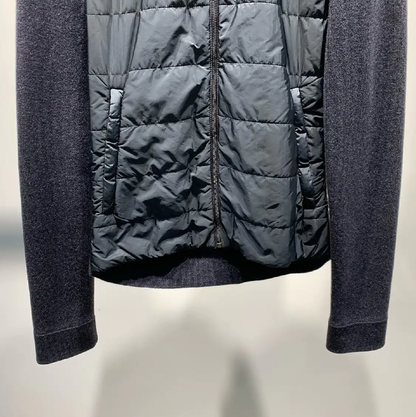 Prada Navy Cotton Men's Down Jacket