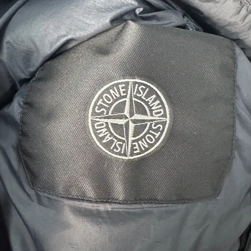 Stone Island Black Nylon Puffer Jacket 0089