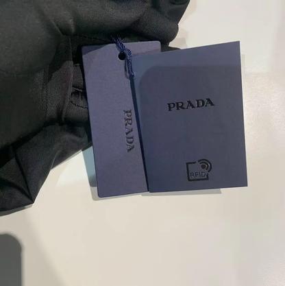 Prada Black Nylon Men's Outerwear Jacket