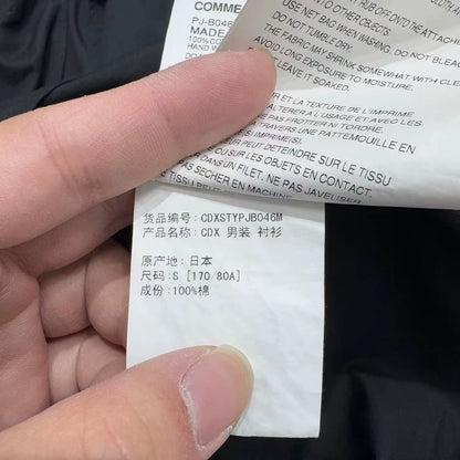 CDG Floral Print Long Sleeve Shirt-zp