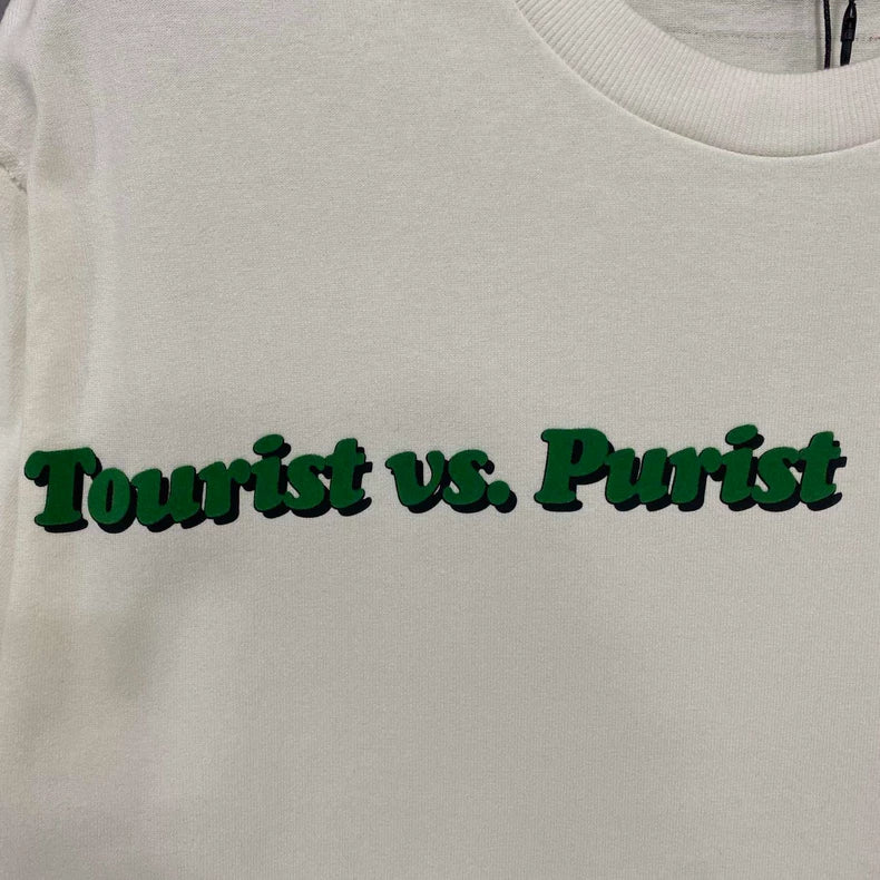 Louis Vuitton Flocked Bullet Screen Logo Short Sleeve-yf