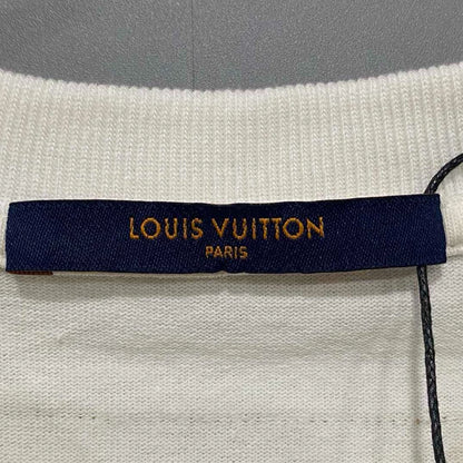 Louis Vuitton Flocked Bullet Screen Logo Short Sleeve-yf