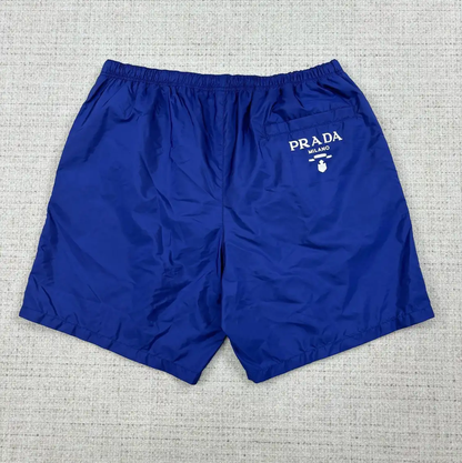Prada Men's Summer Blue Nylon Shorts