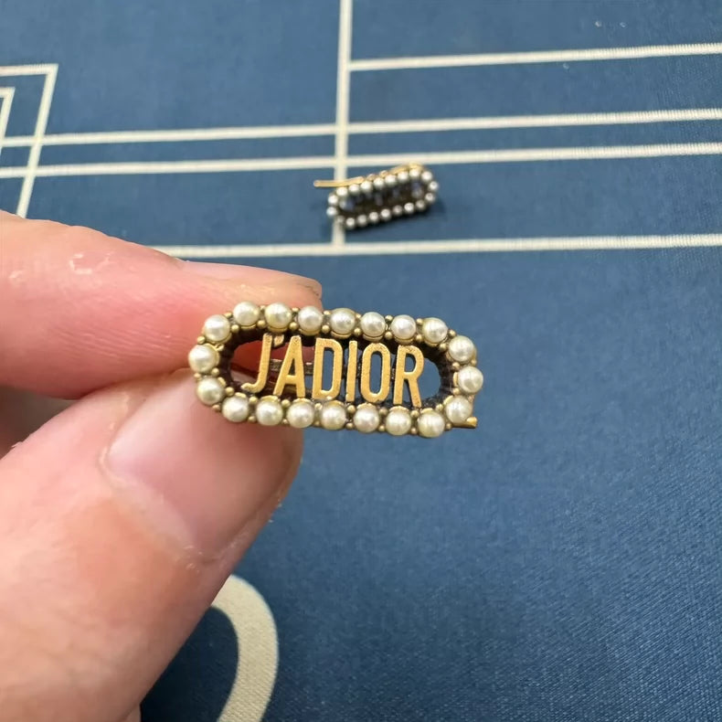 Dior Pearl Clip-On Earrings