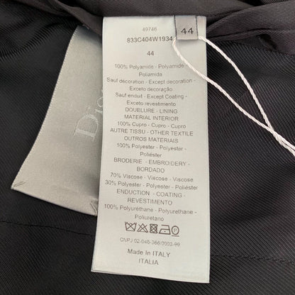 Dior Black Embroidered Zip Jacket