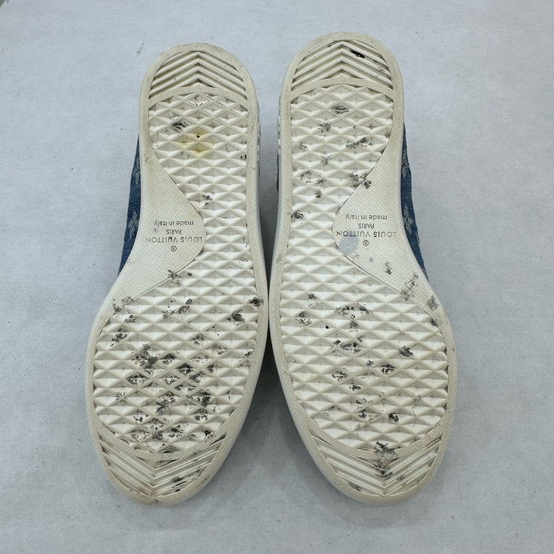 Louis Vuitton Luxembourg Denim Sneakers for Men 0079