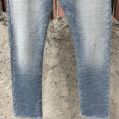 Chrome Hearts Light Blue Casual Pants for Men 0089