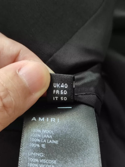 Amiri Crystal Embellished Suit Jacket