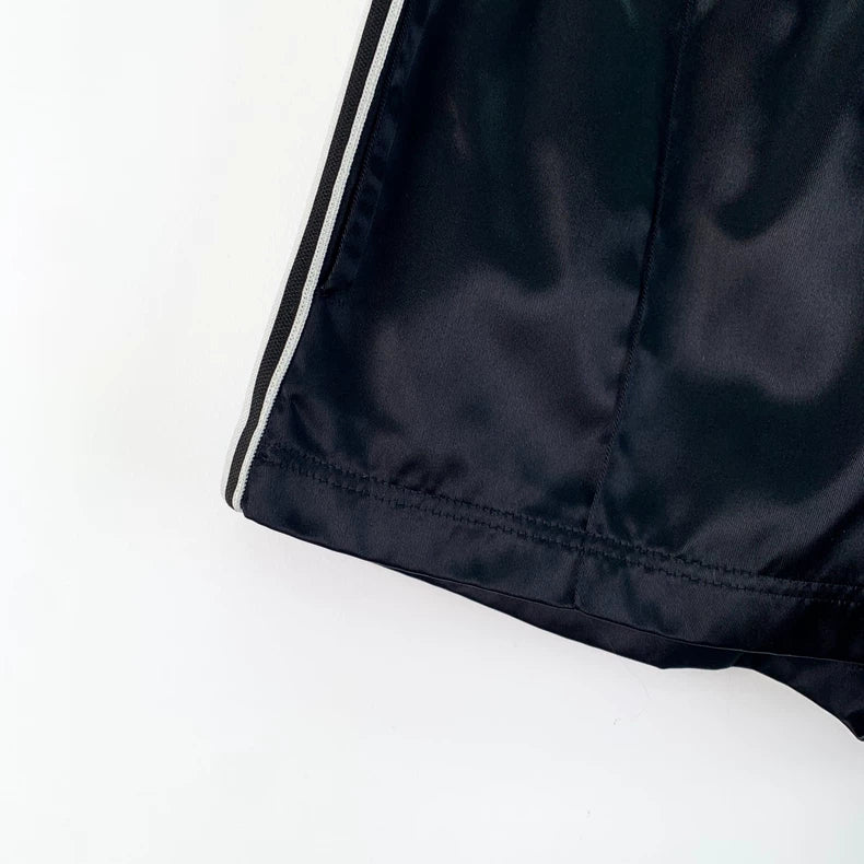 Celine Black Logo Drawstring Casual Shorts