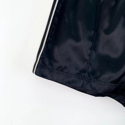 Celine Black Logo Drawstring Casual Shorts