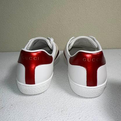 Gucci Ace White Leather Fashion Sneakers 0079