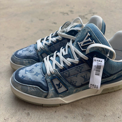 Louis Vuitton Stylish Blue Sneakers 0079