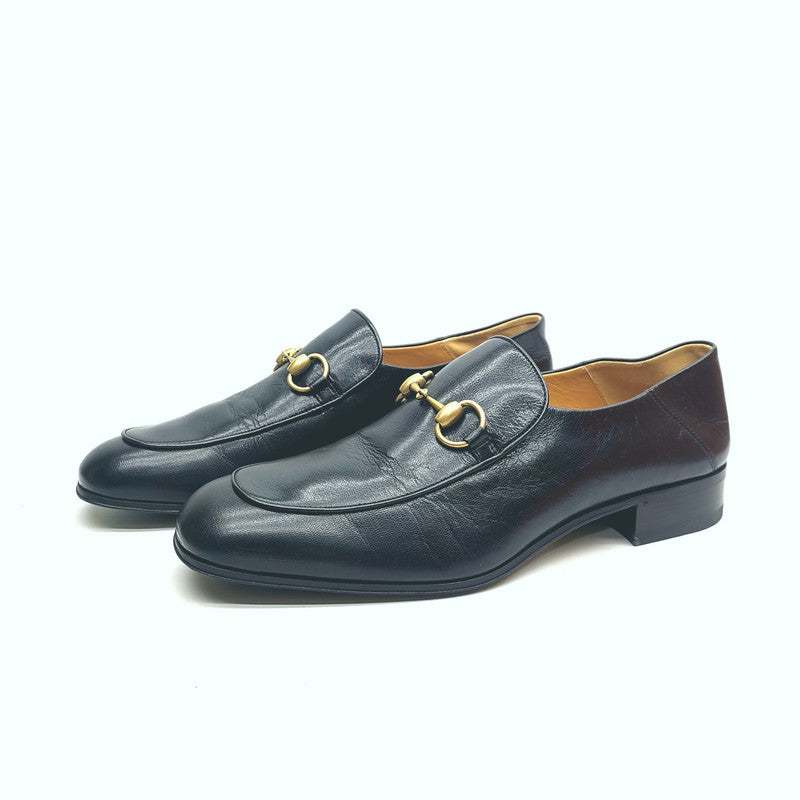 Gucci Jordaan Leather Horsebit Casual Shoes 0079
