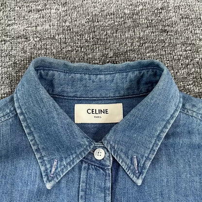 Celine Denim Shirt in XS Size