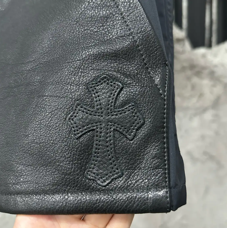 Chrome Hearts Black Logo Short Sleeve Shirt 0089