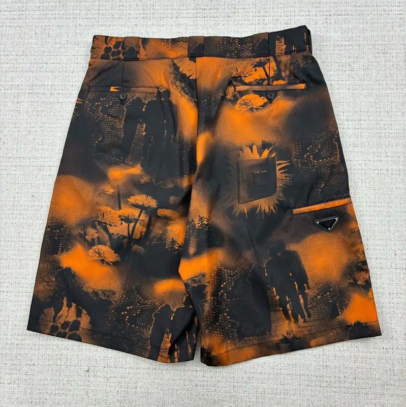 Prada Men's Colorful Nylon Summer Shorts