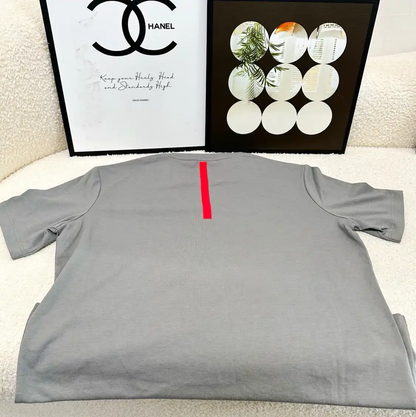 Prada Men's Grey Cotton T-Shirt