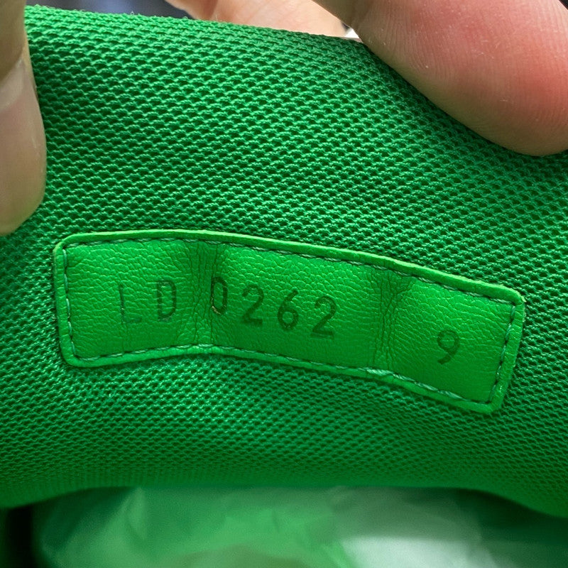 Louis Vuitton Green Logo Low-Top Sneakers 0079