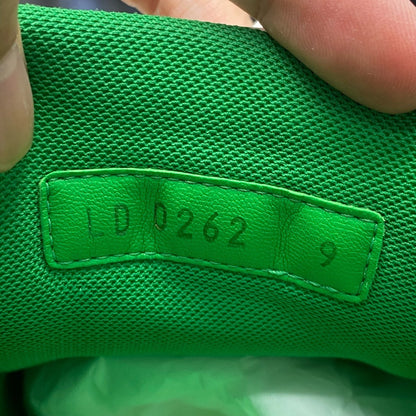 Louis Vuitton Green Logo Low-Top Sneakers 0079