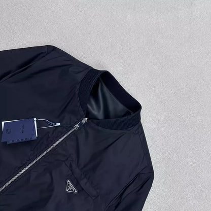 Prada Reversible Leather Jacket Size 50 Brand