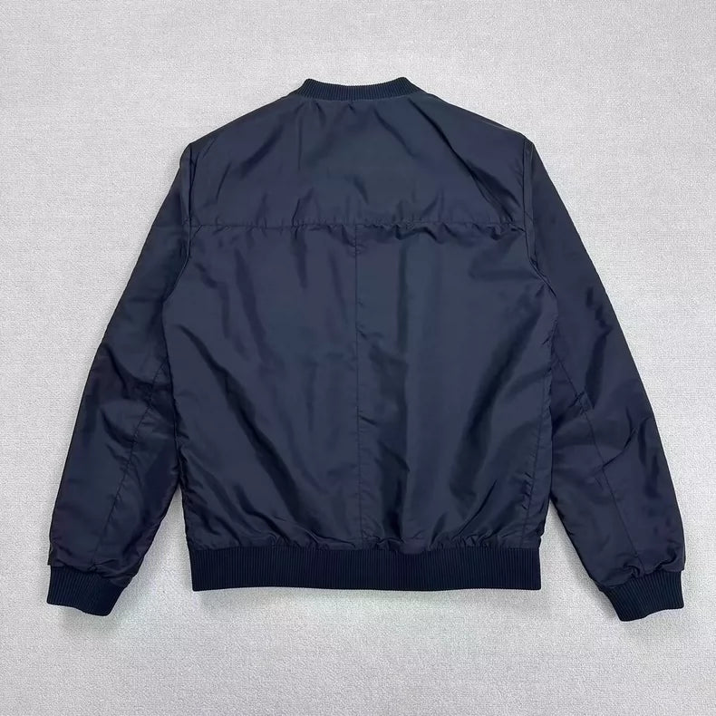 Prada Reversible Leather Jacket Size 50 Brand