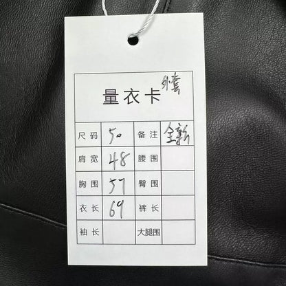 Prada Reversible Leather Jacket Size 50 Brand