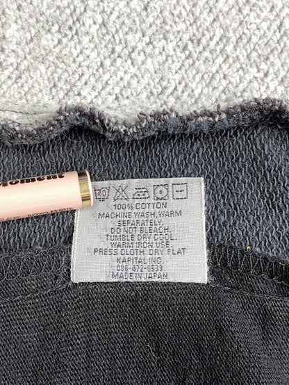 Kapital Smiley Face Hoodie Remake Sweatshirt-zp