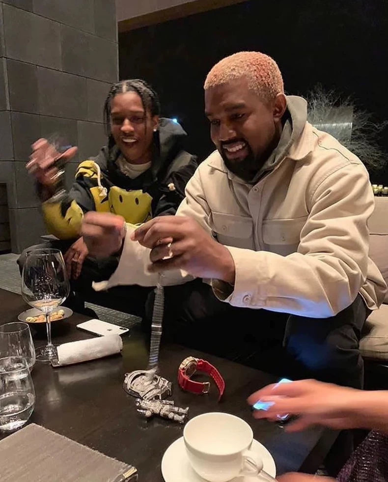 Kapital Smiley Face Hoodie Remake Sweatshirt-zp