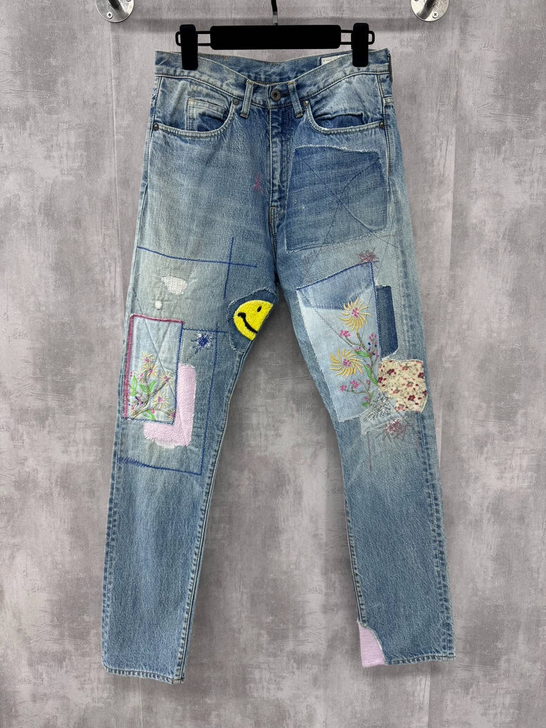 Kapital Classic Smile Pants Travis Scott Style